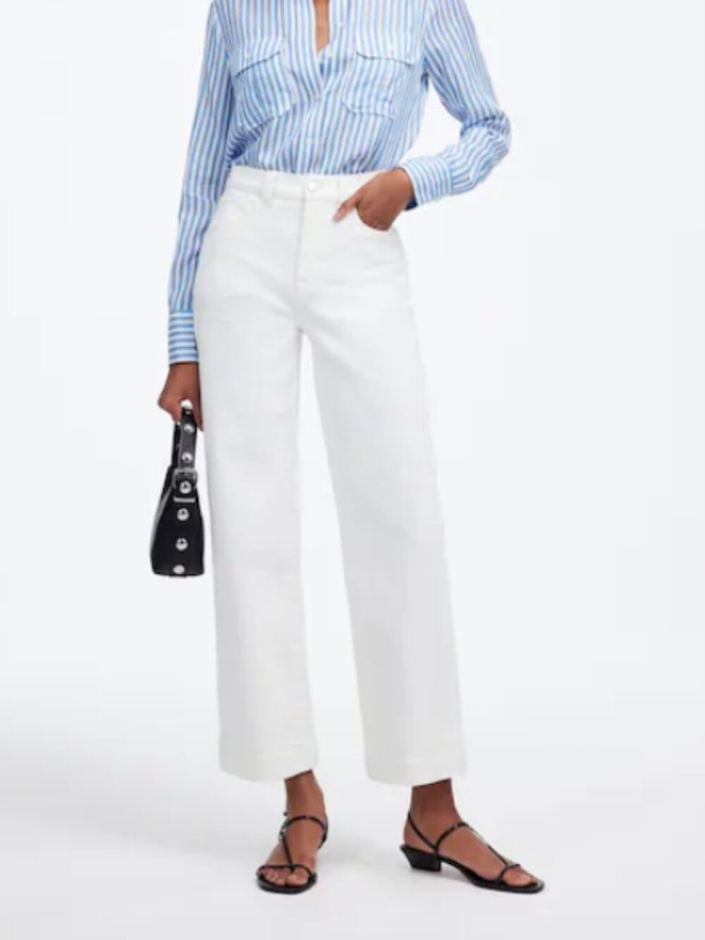 Madewell The Perfect Vintage Wide Leg Crop Jean- 25P